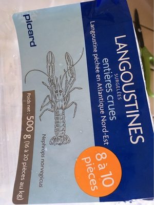 Langoustines Entières Crues, Pays-bas, Boîte De 500 Grammes - Product - fr