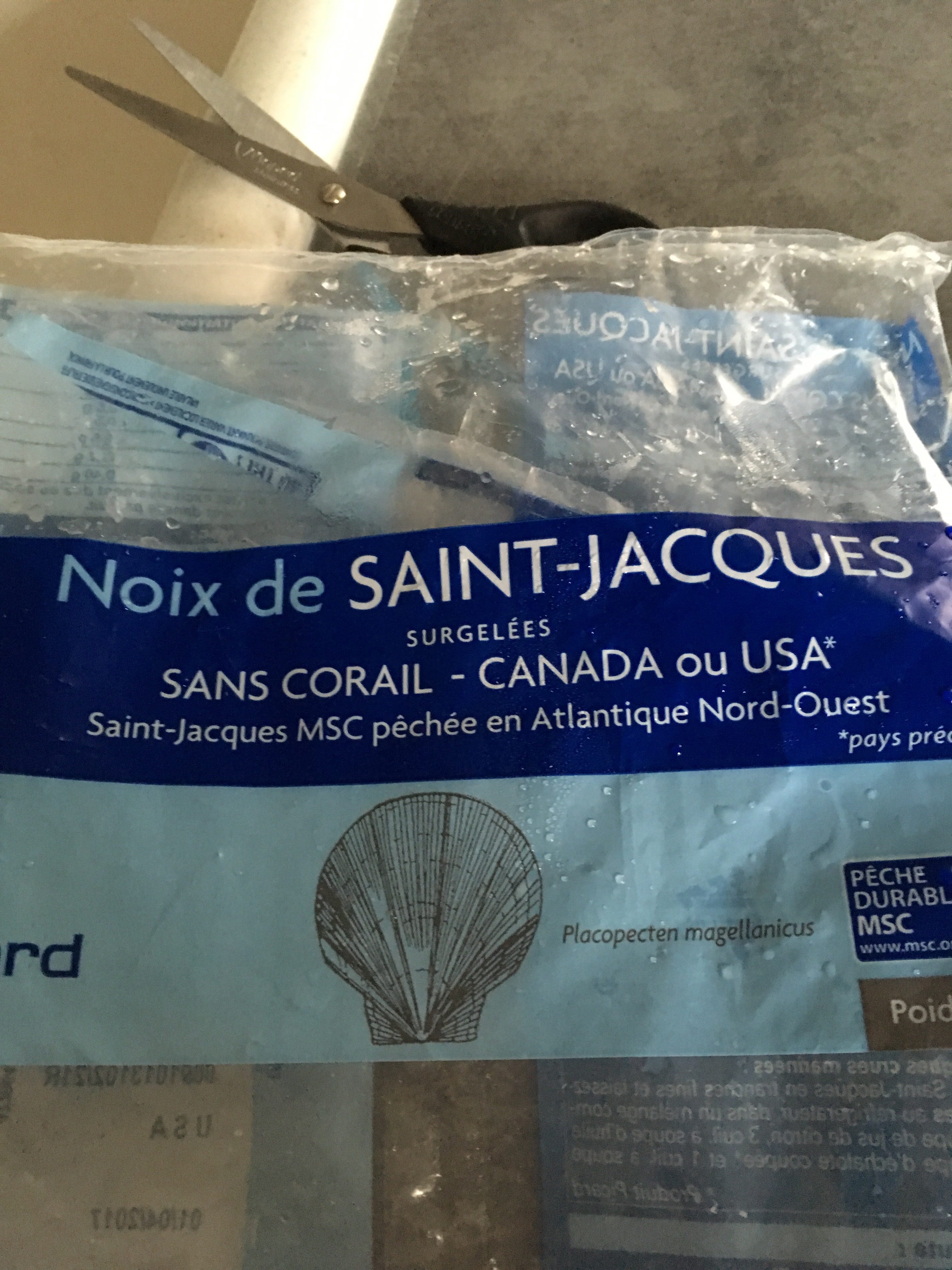 Noix De Saint Jacques - Ingrediënten - fr