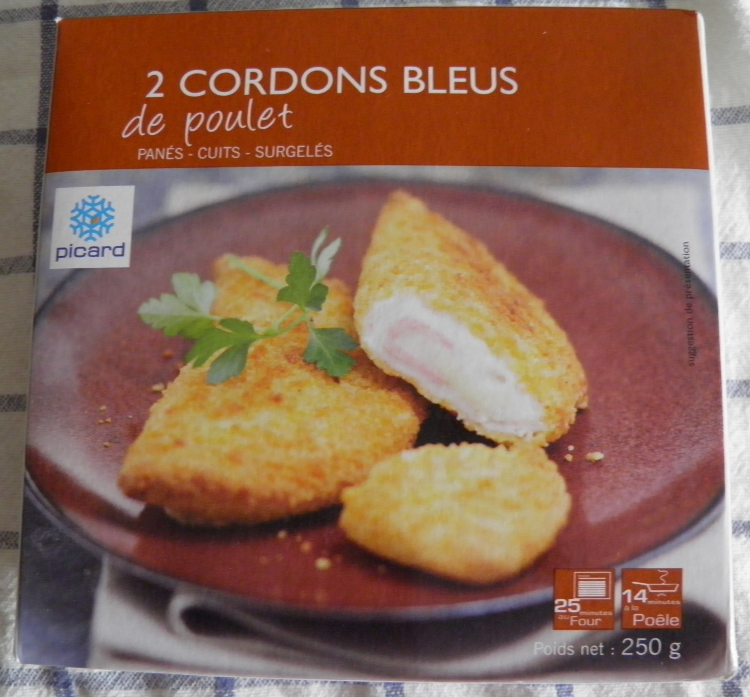 2 Cordons Bleus de Poulet - Product - fr