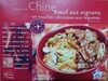 Bœuf aux oignons et nouilles chinoises aux légumes - Producto