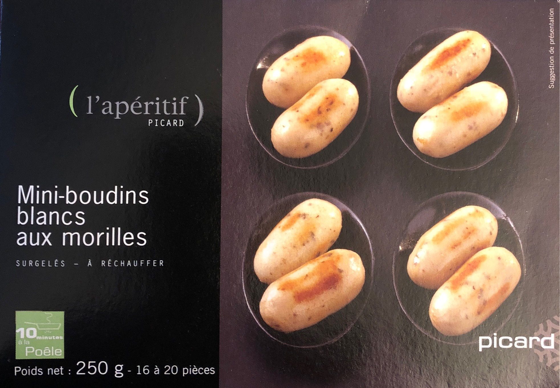 Mini-Boudins Blancs aux Morilles - Produit