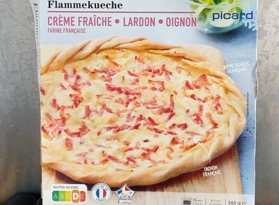 Flammekueche Crème fraîche - Lardon - Oignon - Produit