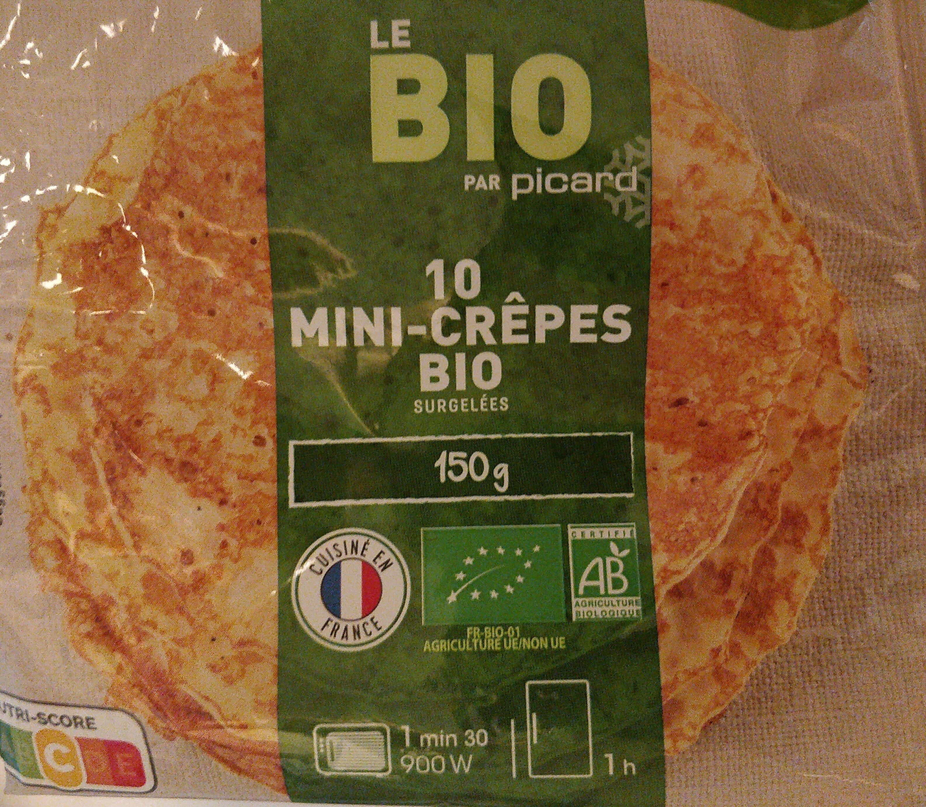 10 Mini crêpes bio - Product - fr