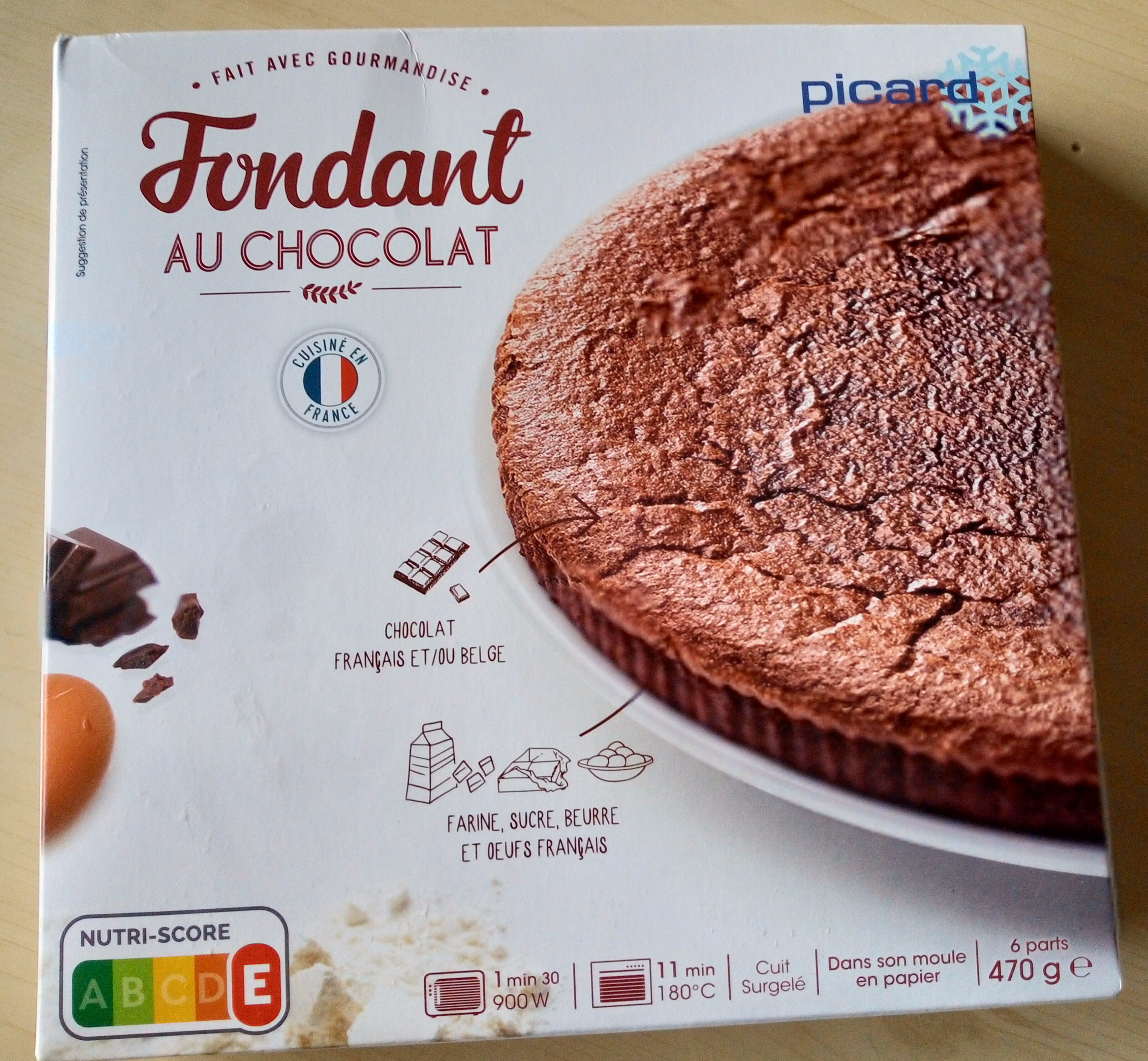 Fondant au Chocolat - Product - fr