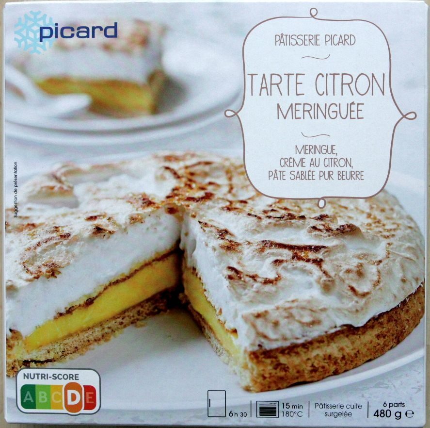 Tarte citron meringuée - Product - fr