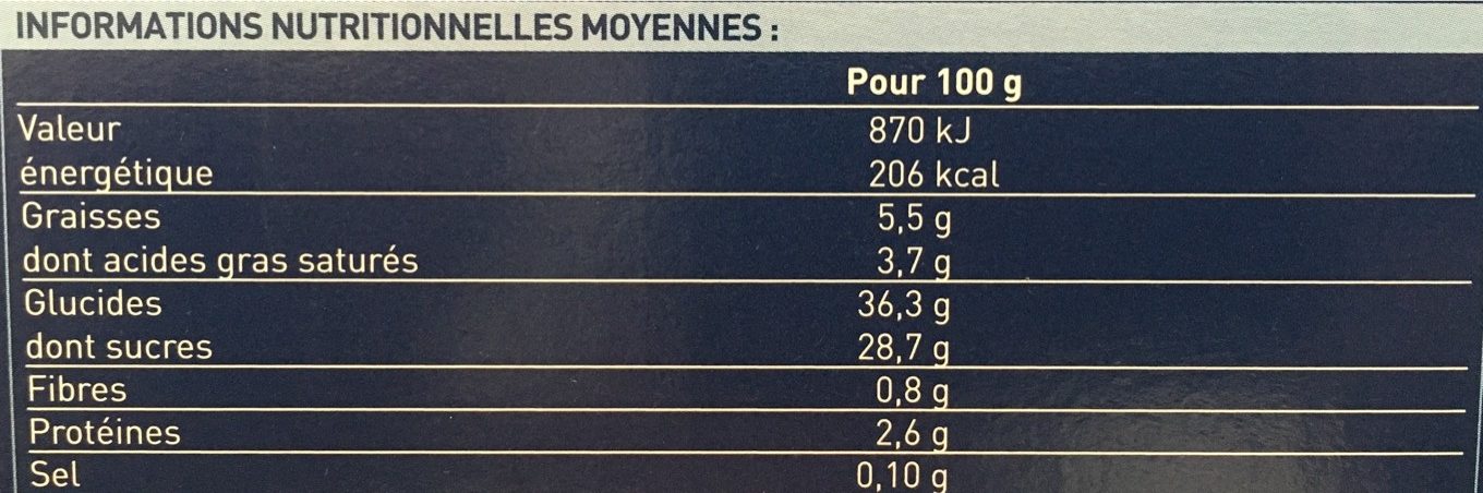 Vacherin Vanille-framboise. La Pièce De 1600 Millilitres - Nutrition facts - fr