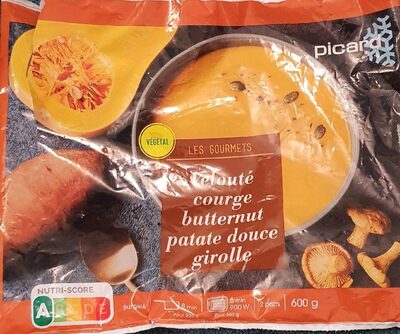 Velouté courge butternut patate douce girolle - Produkt - fr