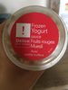 Frozen Yogurt Sauce Fruit Rouges Muesli - Product