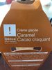 Creme glacee caramel cacao craquant - Product