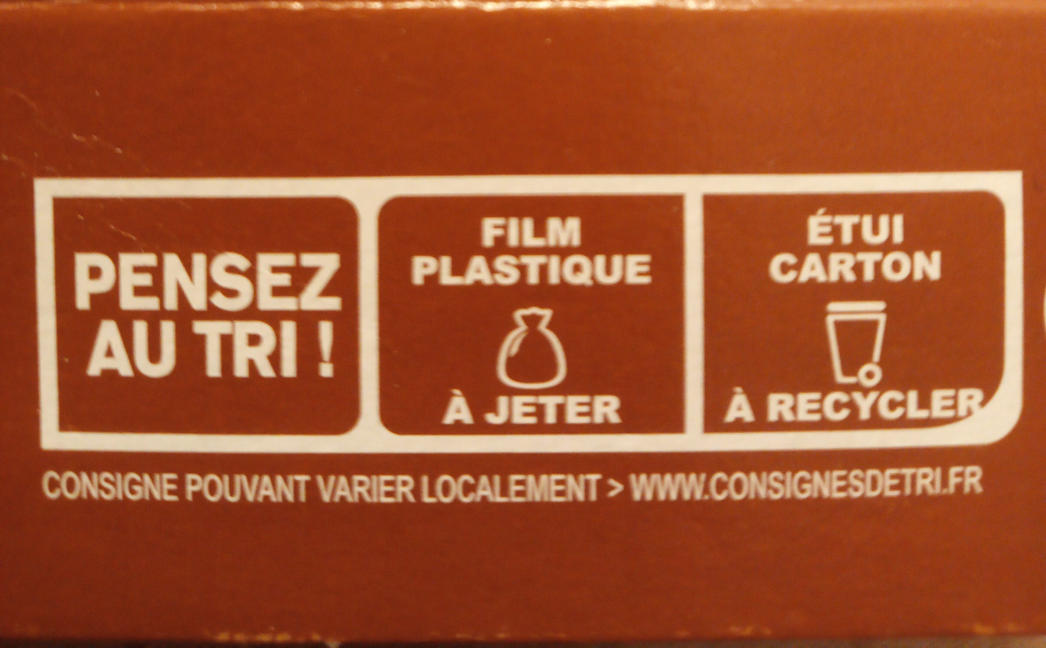 Pizza N°11 - Chèvre, Miel, Noix - Instruction de recyclage et/ou informations d'emballage