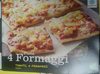 Pizza Tomate, 4 fromages Pâte fine - Produit