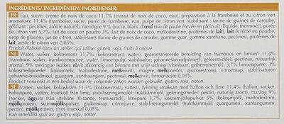 Buche glacee facon pavlova - Ingredients - fr