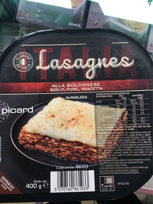 Lasagnes Alla Bolognese - Product - fr
