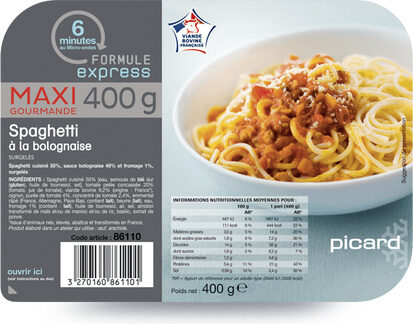 Spaghetti à la Bolognaise - Product - fr