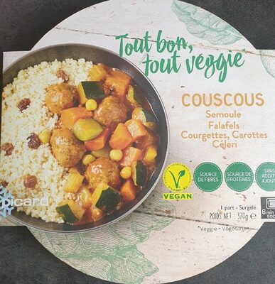 Couscous Tout bon, tout veggie - Produit