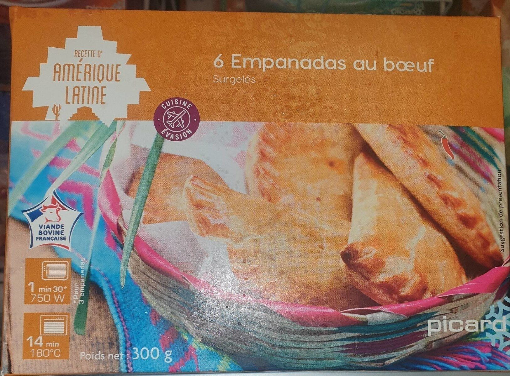 6 Empanadas au bœuf - Product - fr