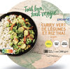 Curry vert de légumes et riz thaï - Product
