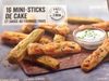 Mini Sticks de Cake et Sauce au Fromage Frais - Produkt