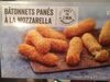 Bâtonnets panés à la mozzarella - Produit