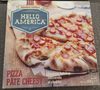 Hello America Pizza Pâte Cheesy, Saucissen Ketchup, Mozzarella et Cheddar - نتاج