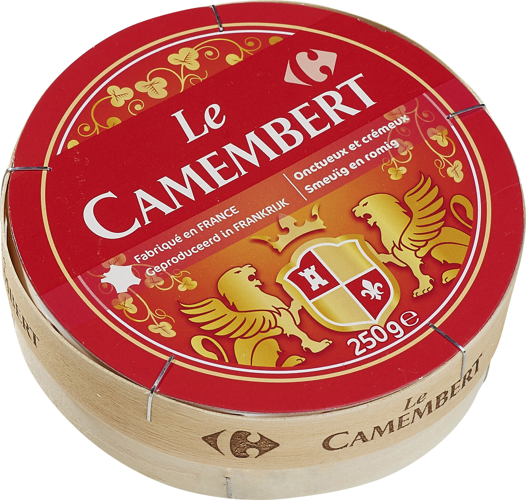 Le Camembert - Fromage à patte molle au lait pasteurisé - Producto - fr