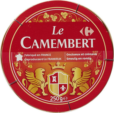 Le Camembert - Fromage à patte molle au lait pasteurisé - Prodotto