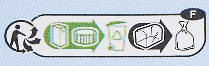Lait de Montagne Demi-écrémé - Instrucciones de reciclaje y/o información de embalaje - fr