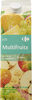 MULTIVITAMINES 12 FRUITS Jus et purées de 12 fruits avec vitamines. Flash pasteurisé, réfrigéré - Product