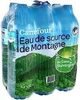 Eau de source de montagne d'Auvergne - Produkt