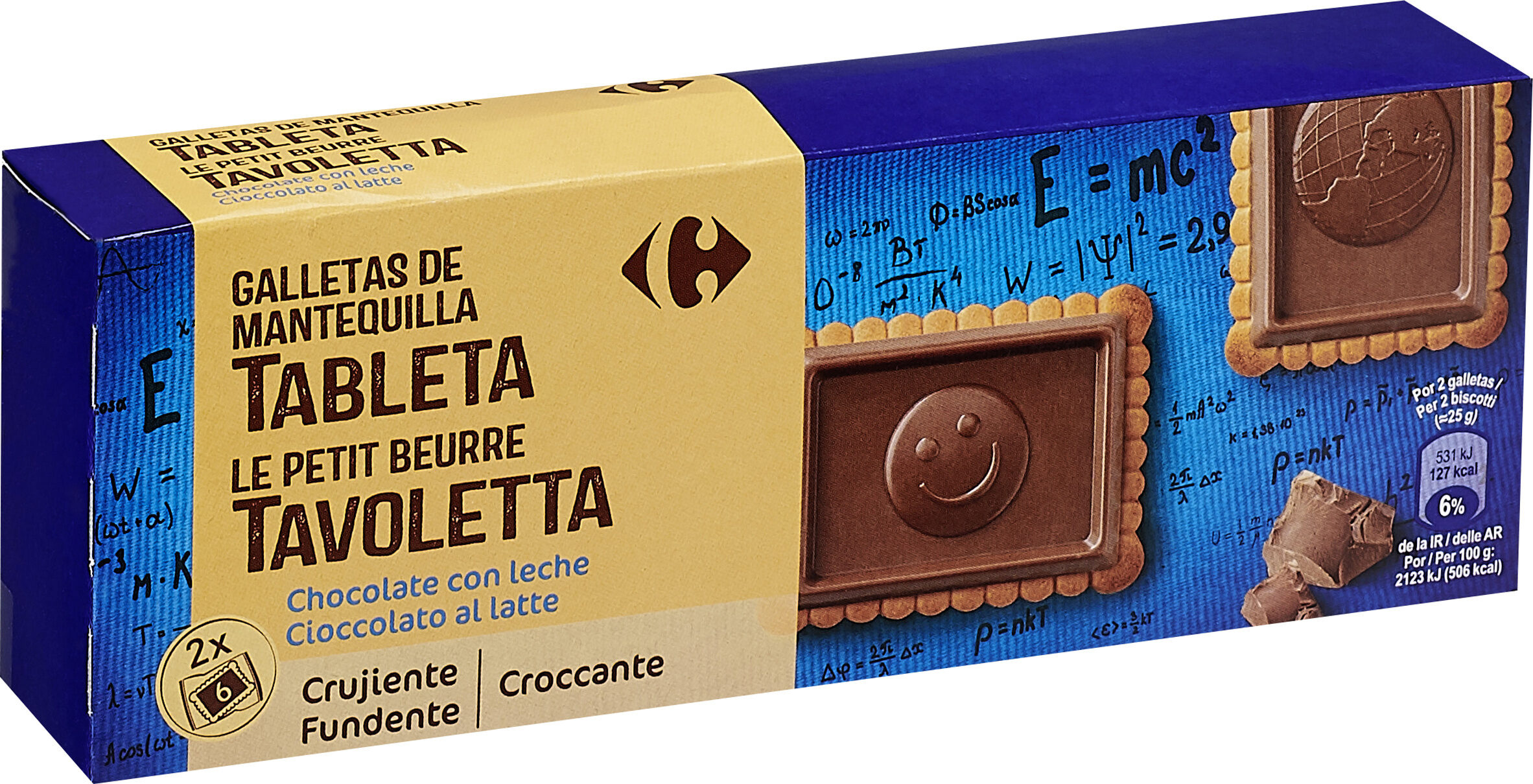 LE PETIT BEURRE TABLETTE Chocolat au lait - Produit