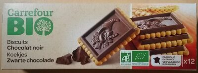 Biscuits chocolat noir - Product
