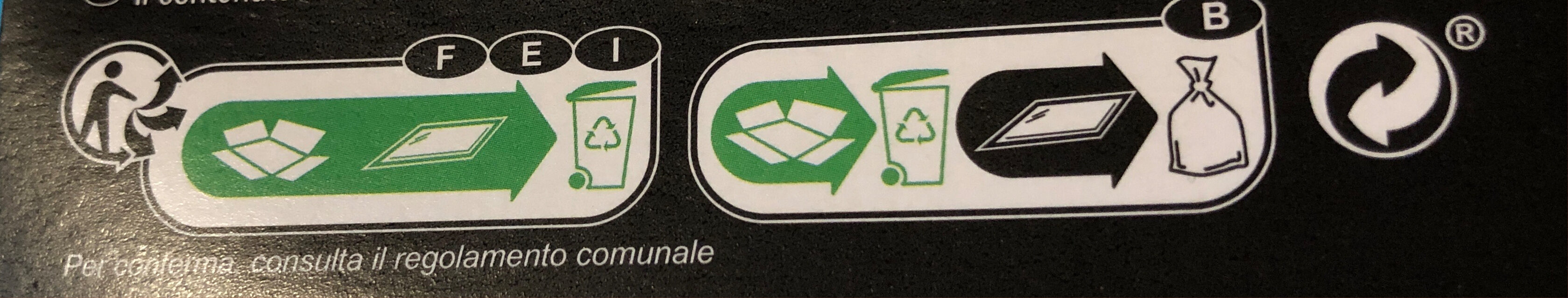 Carrefour Selection Lait Extra Fin - Recycling instructions and/or packaging information