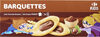 Barquettes chocolat noisette - Product