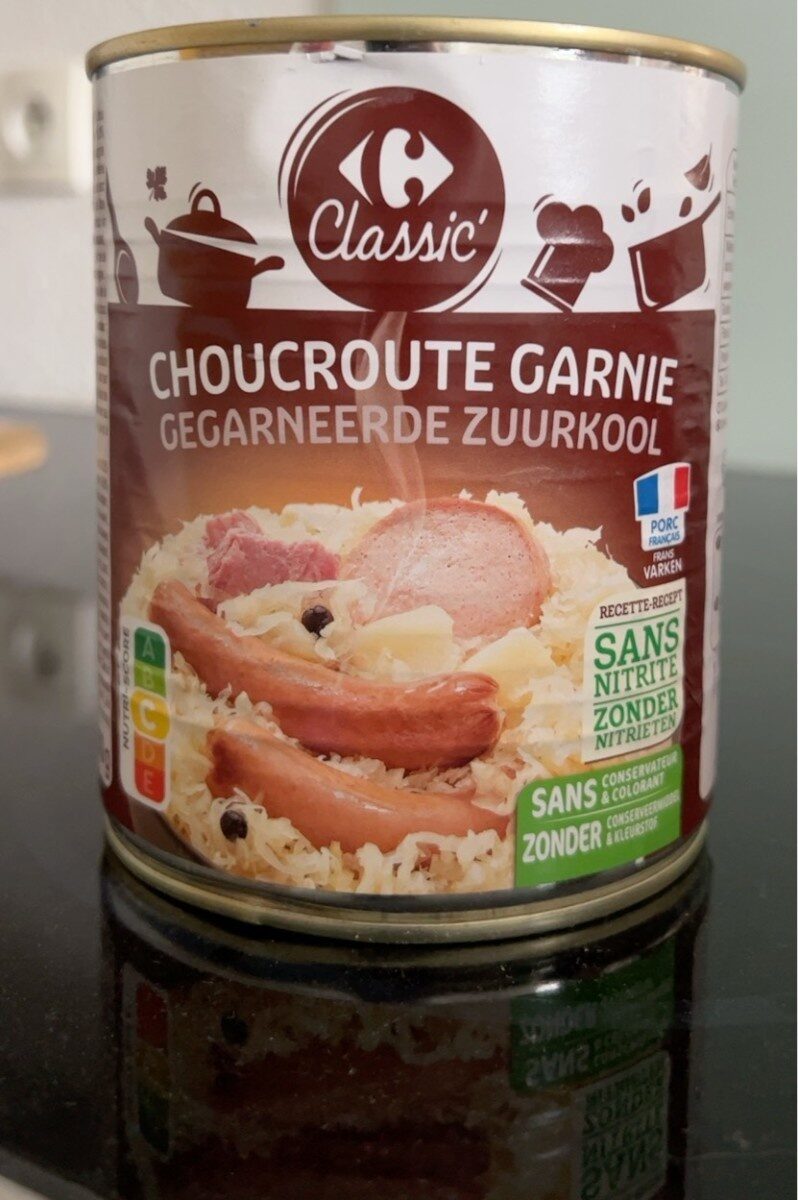 Choucroute garnie Pur Porc - Produit