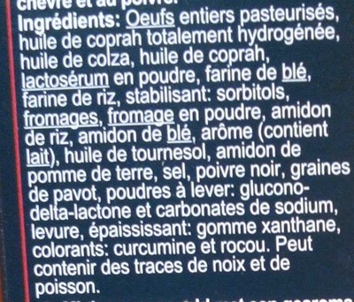 Mini choux - Ingredienti - fr