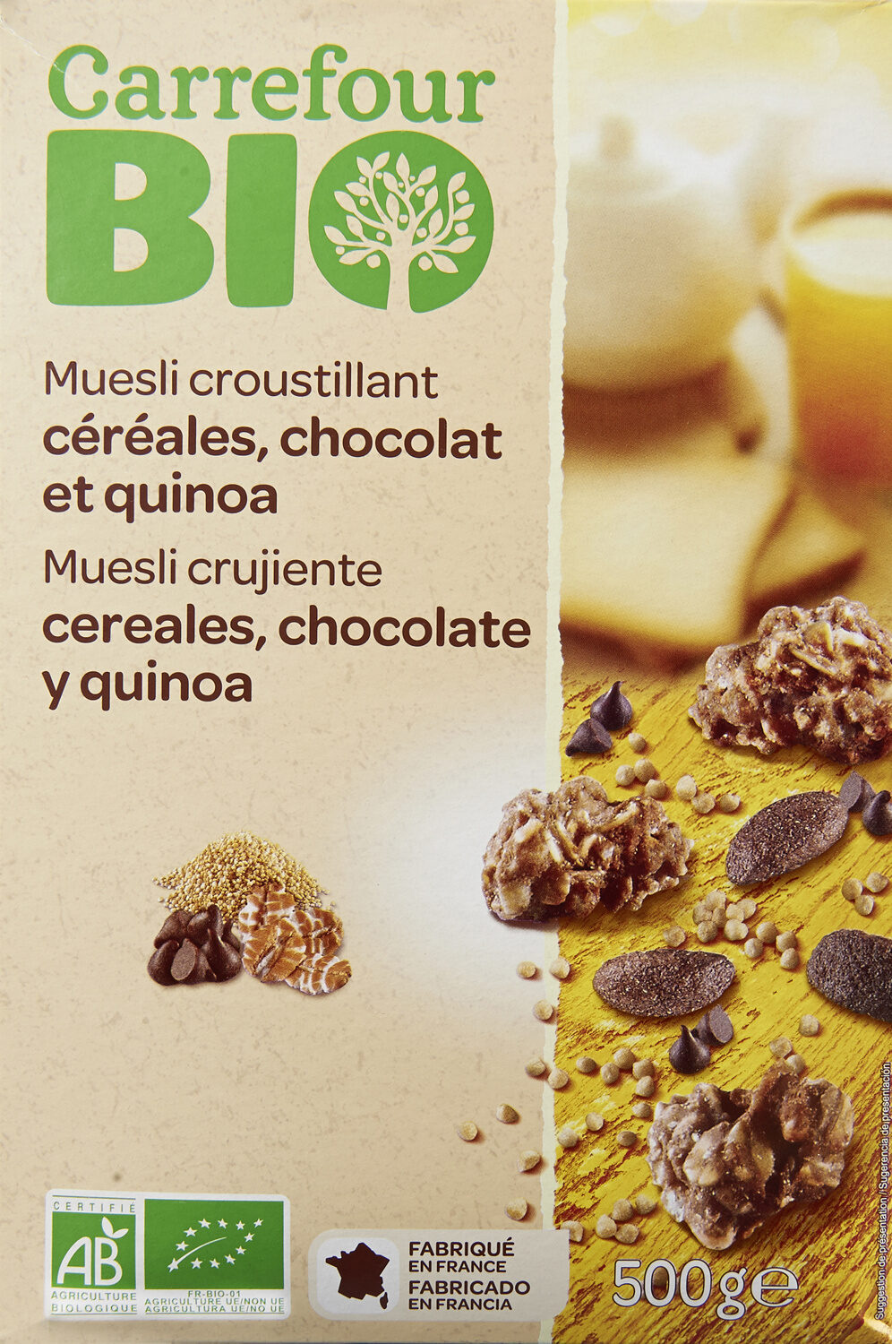 Croustillant Chocolat quinoa - Product - fr