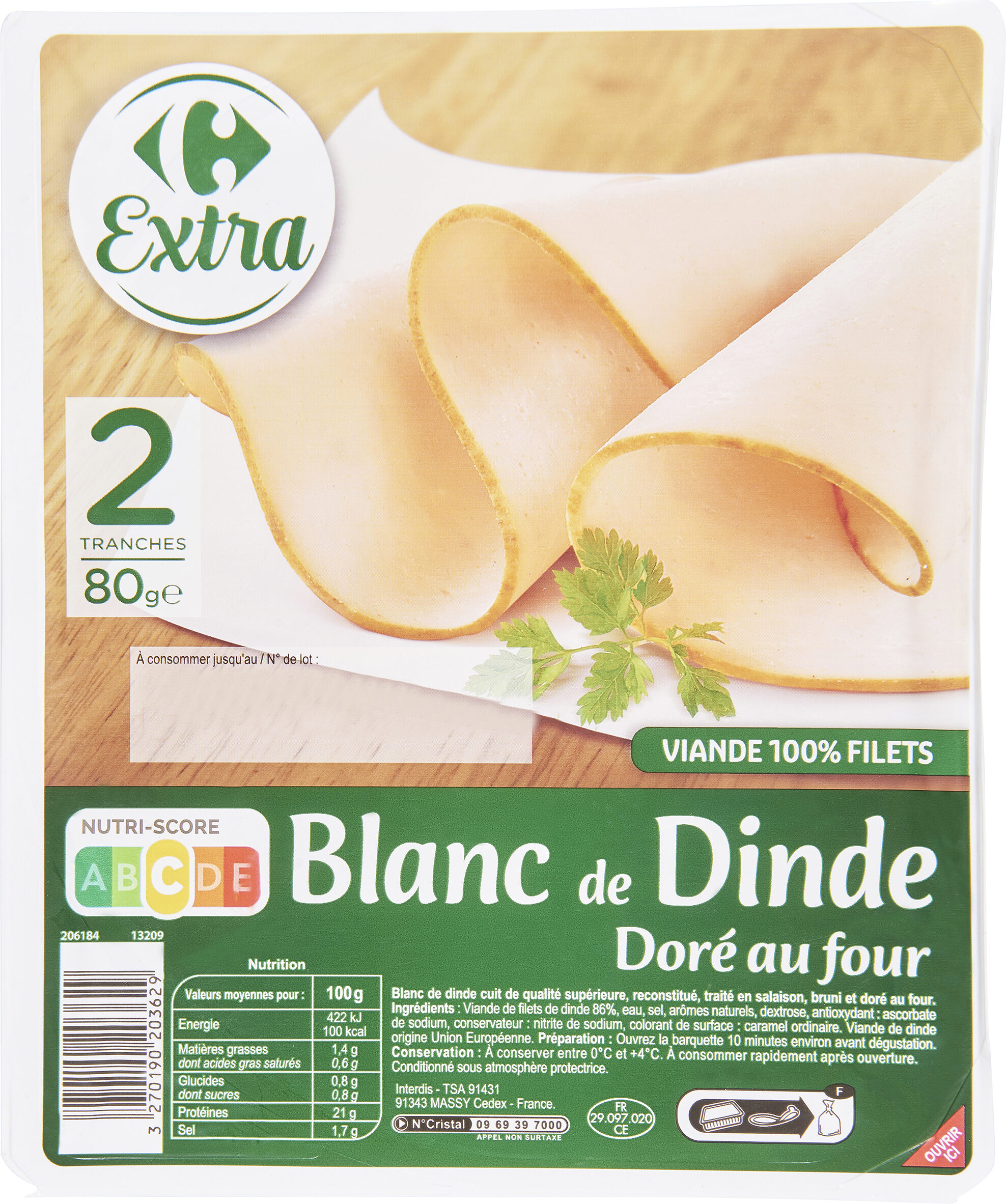 Blanc de Dinde Doré au four - نتاج - fr