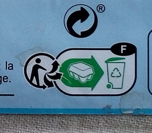 Oeufs Frais De Poules Élevées En Plein Air - Recycling instructions and/or packaging information - fr