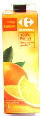 100% pur jus d'orange d'Espagne avec pulpe - Product - fr