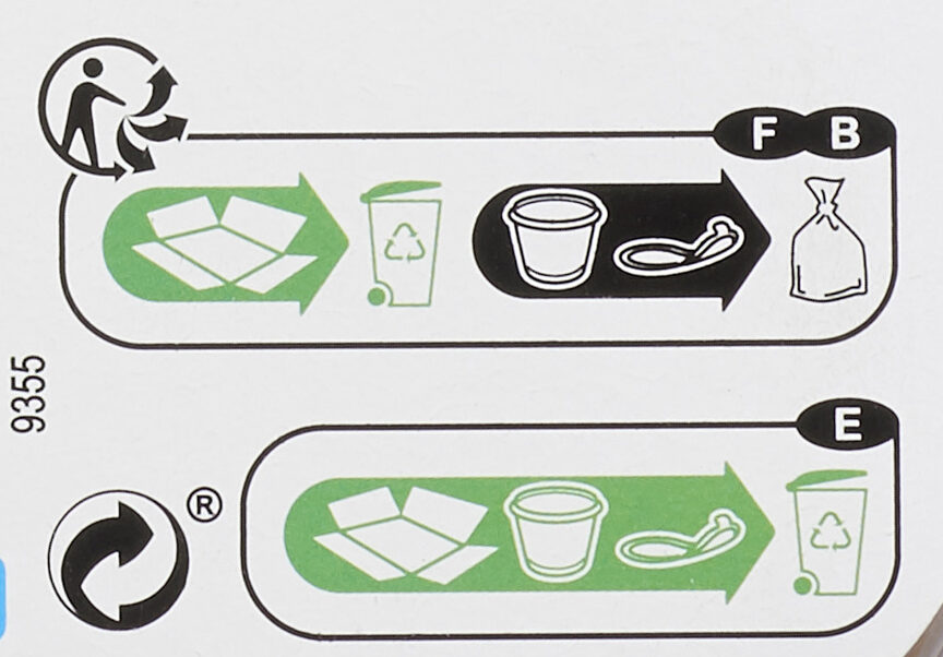 Mousse liégeoise au café - Instrucciones de reciclaje y/o información de embalaje - fr