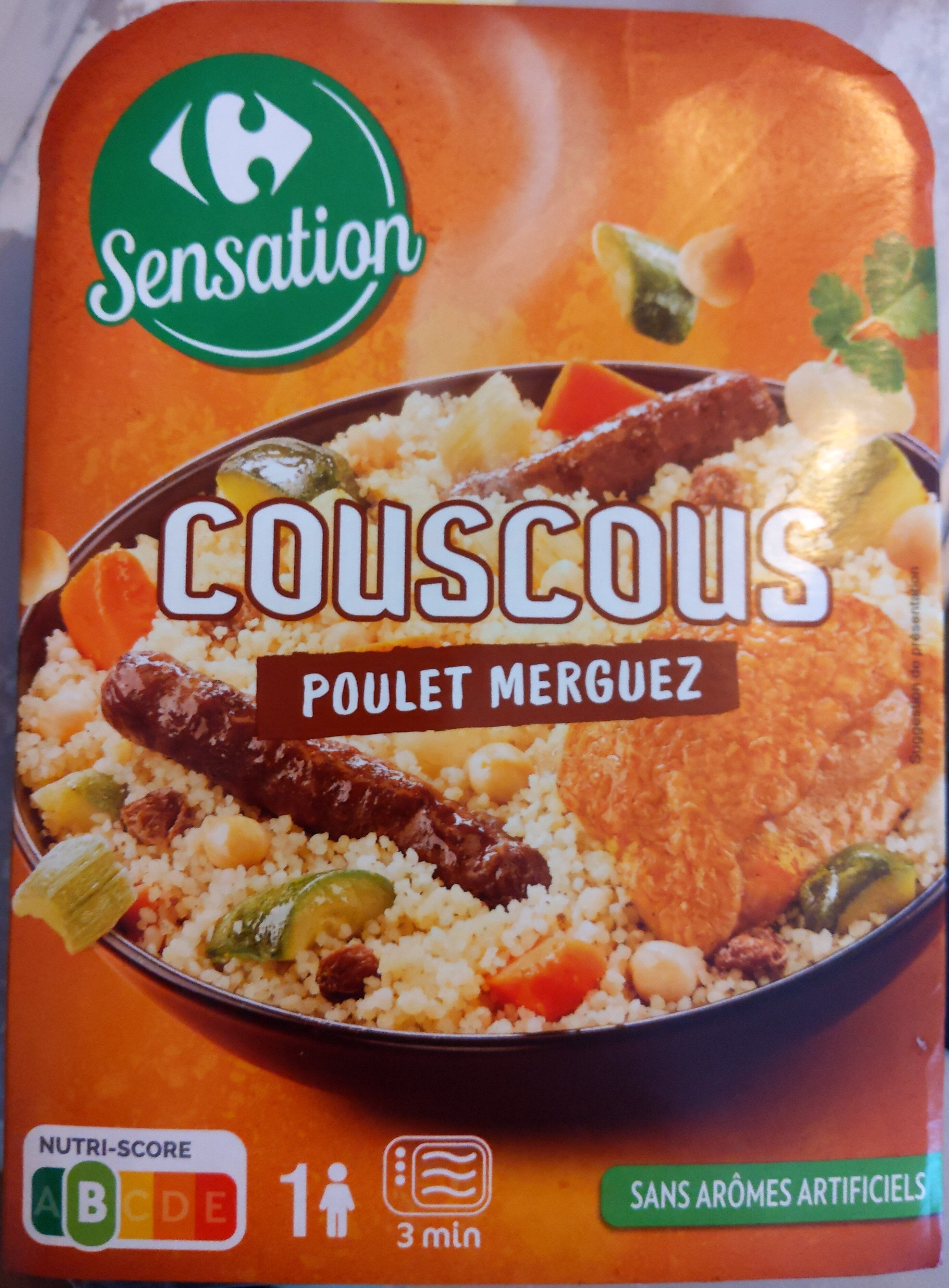 Couscous Poulet Merguez - Product - fr