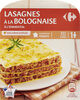 Lasagnes à la bolognaise à l'emmental - Producte