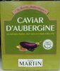 Caviar d'aubergine - Produit