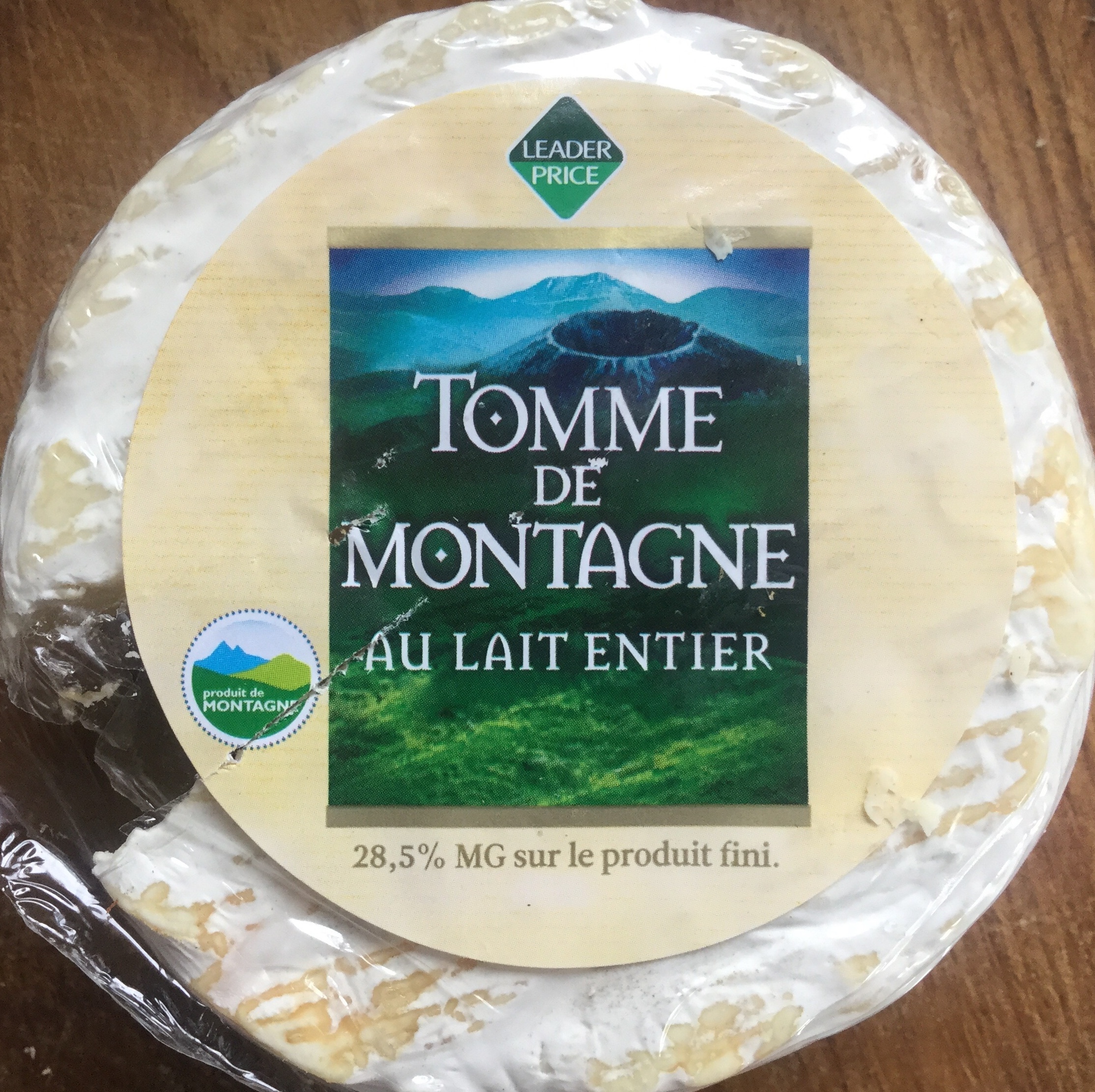 Tomme de Montagne au lait entier - 产品 - fr