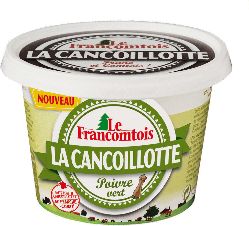 Cancoillotte Poivre Vert - Produit