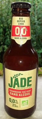 Bière Bio Jade Framboise Thé Vert sans alcool - Product - fr