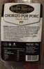 Chorizo pur porc - Product