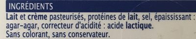 St Môret 55 % Tartiner & Cuisiner Nature - Ingredients - fr