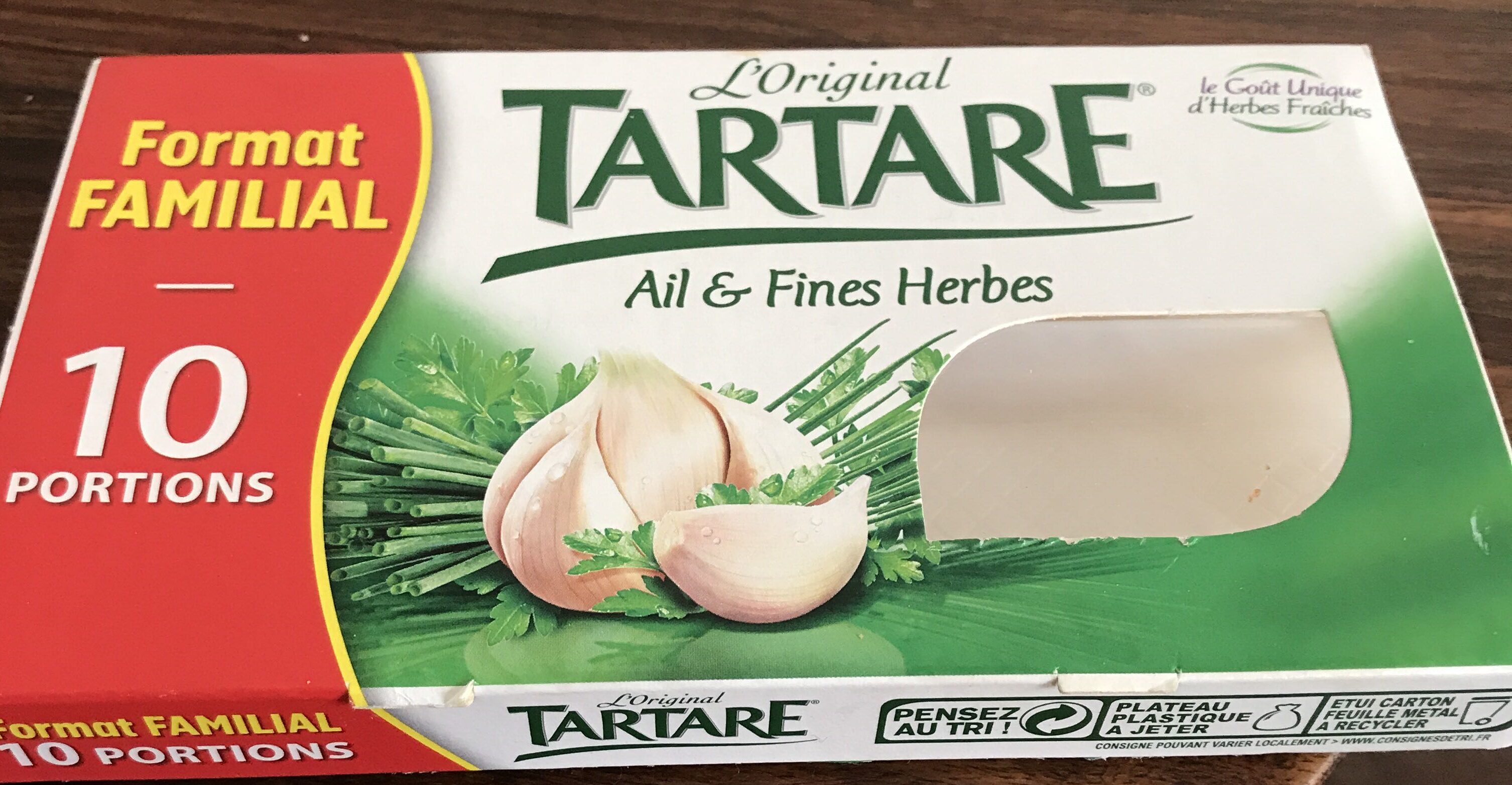 Tartare Ail & Fines Herbes - format familial - Produit