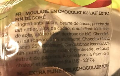 Lapin Chocolat Rohan, Choco. Lait Décoré 50g - Produit